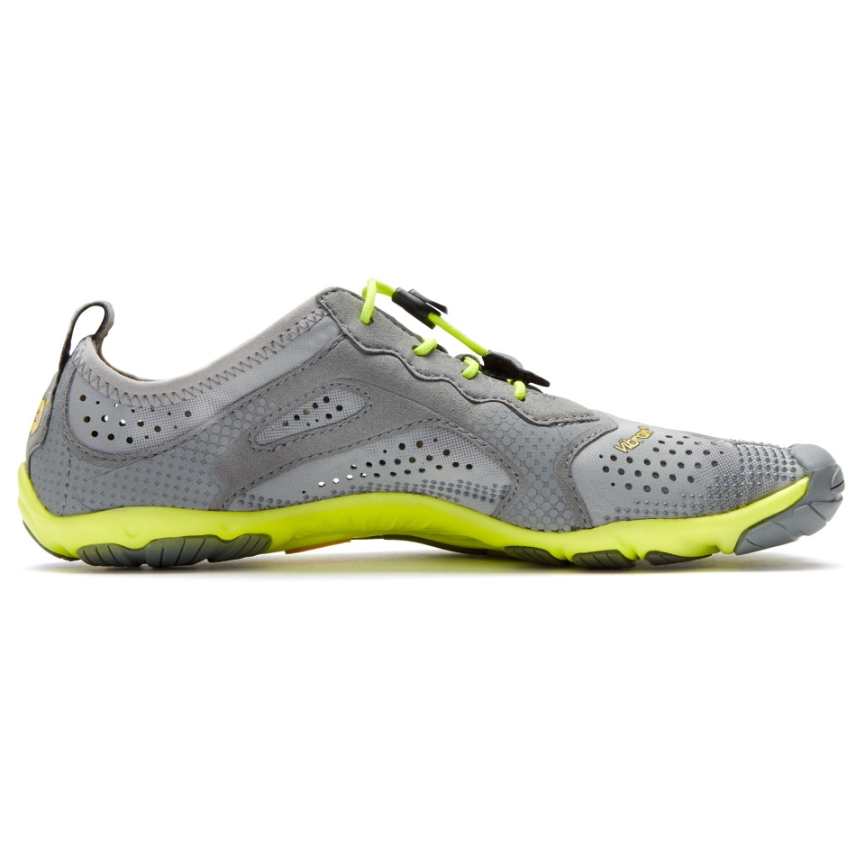 Vibram V-run Damen Grau-gelb